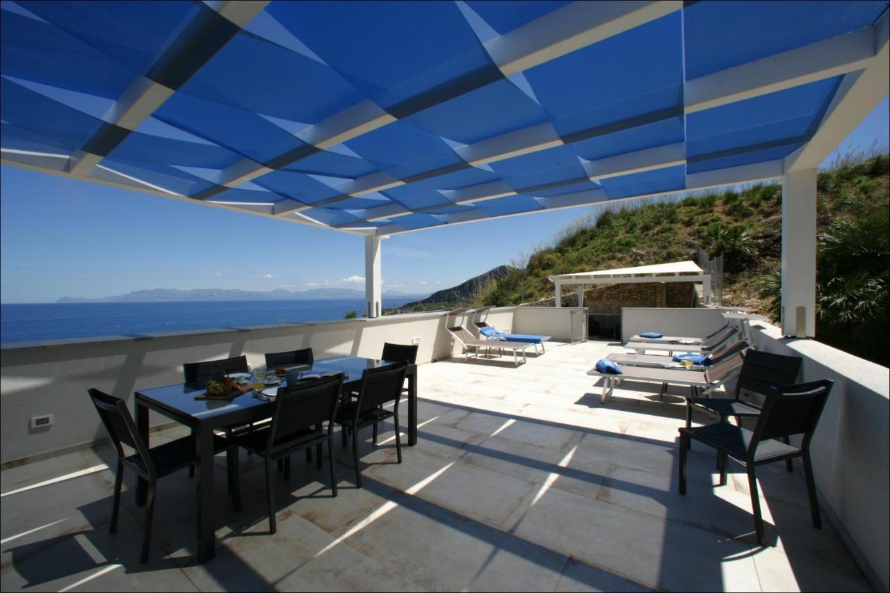 Villa Antonia - Vasca Idromassaggio Terrazza Vista Mare San Vito Lo Capo Exterior photo
