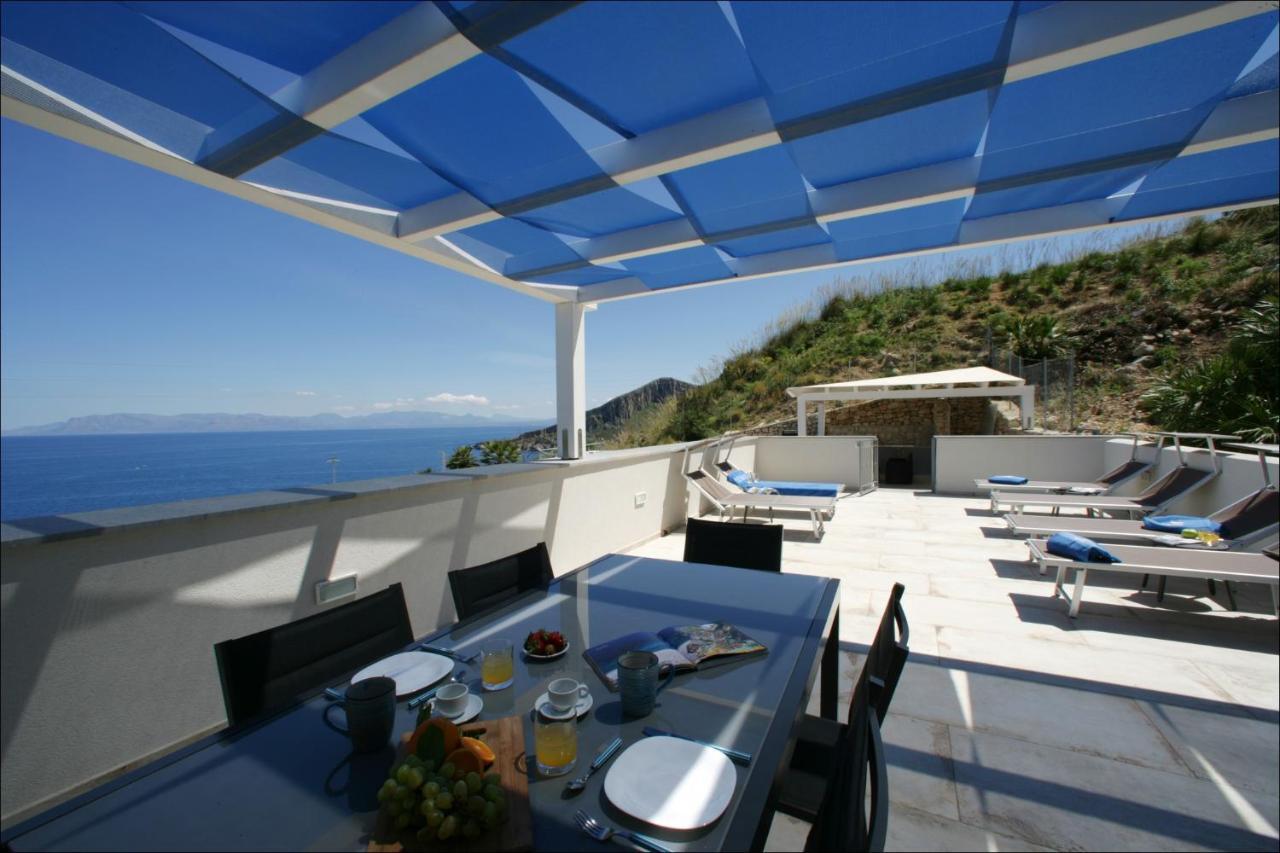 Villa Antonia - Vasca Idromassaggio Terrazza Vista Mare San Vito Lo Capo Exterior photo