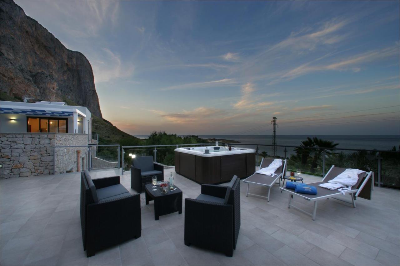 Villa Antonia - Vasca Idromassaggio Terrazza Vista Mare San Vito Lo Capo Exterior photo